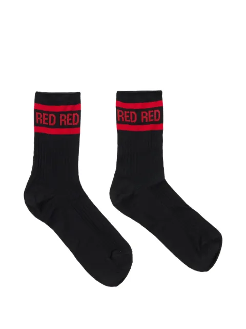 RED Valentino stribede strømper