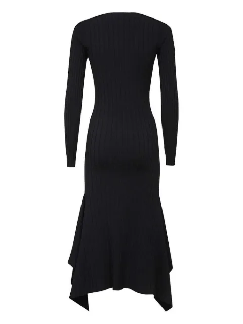 St. John ribbed long-sleeve maxi dress K1190C1 - 1