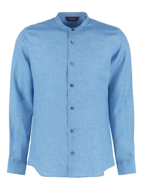Zegna قميص كتان