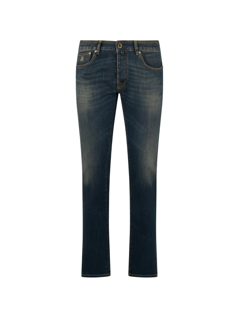 Moorer five-pockets jeans - Blu