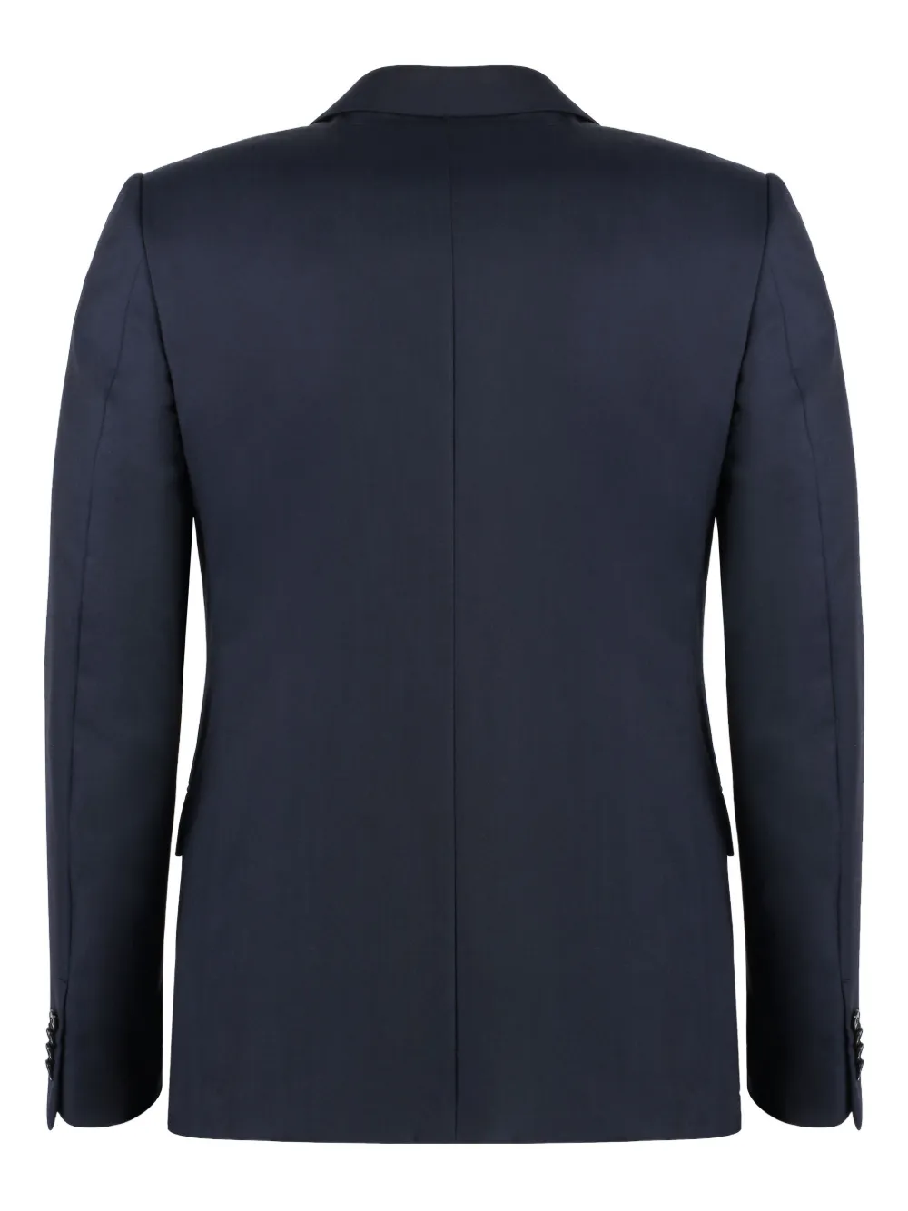 Zegna Pak met enkele rij knopen Blauw