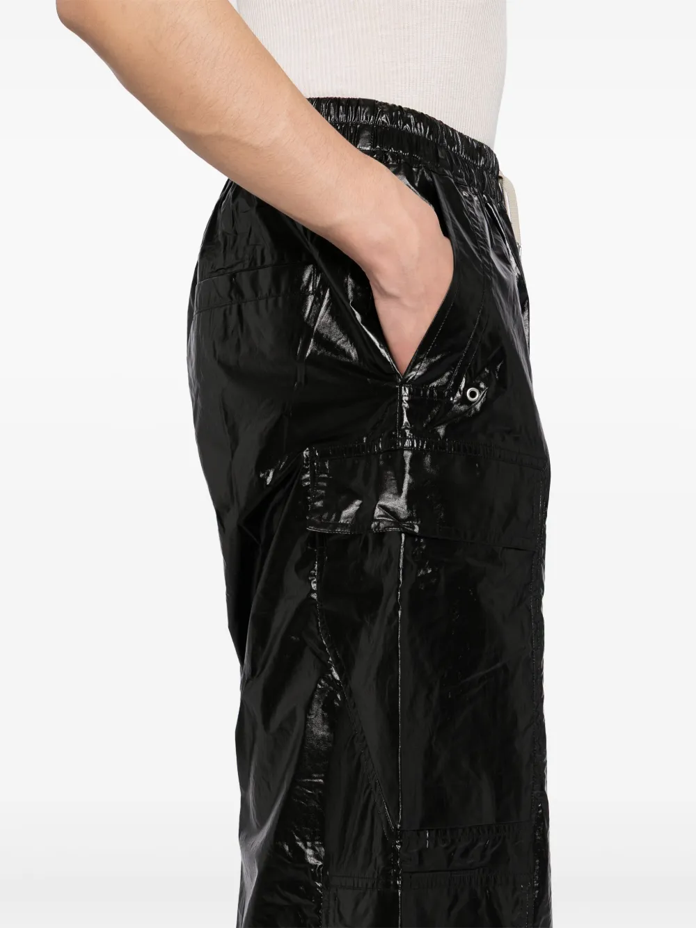 Rick Owens Cargobelas broek Zwart