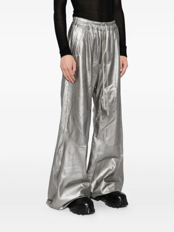 パンツ Rick Owen's wide bela pants 24ss Rick Owens Ibam Wide Bela Pants | Grey | FARFETCH OM
