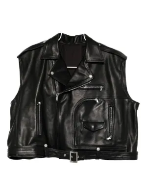 Rick Owens（リックオウエンス） レザージャケット - FARFETCH