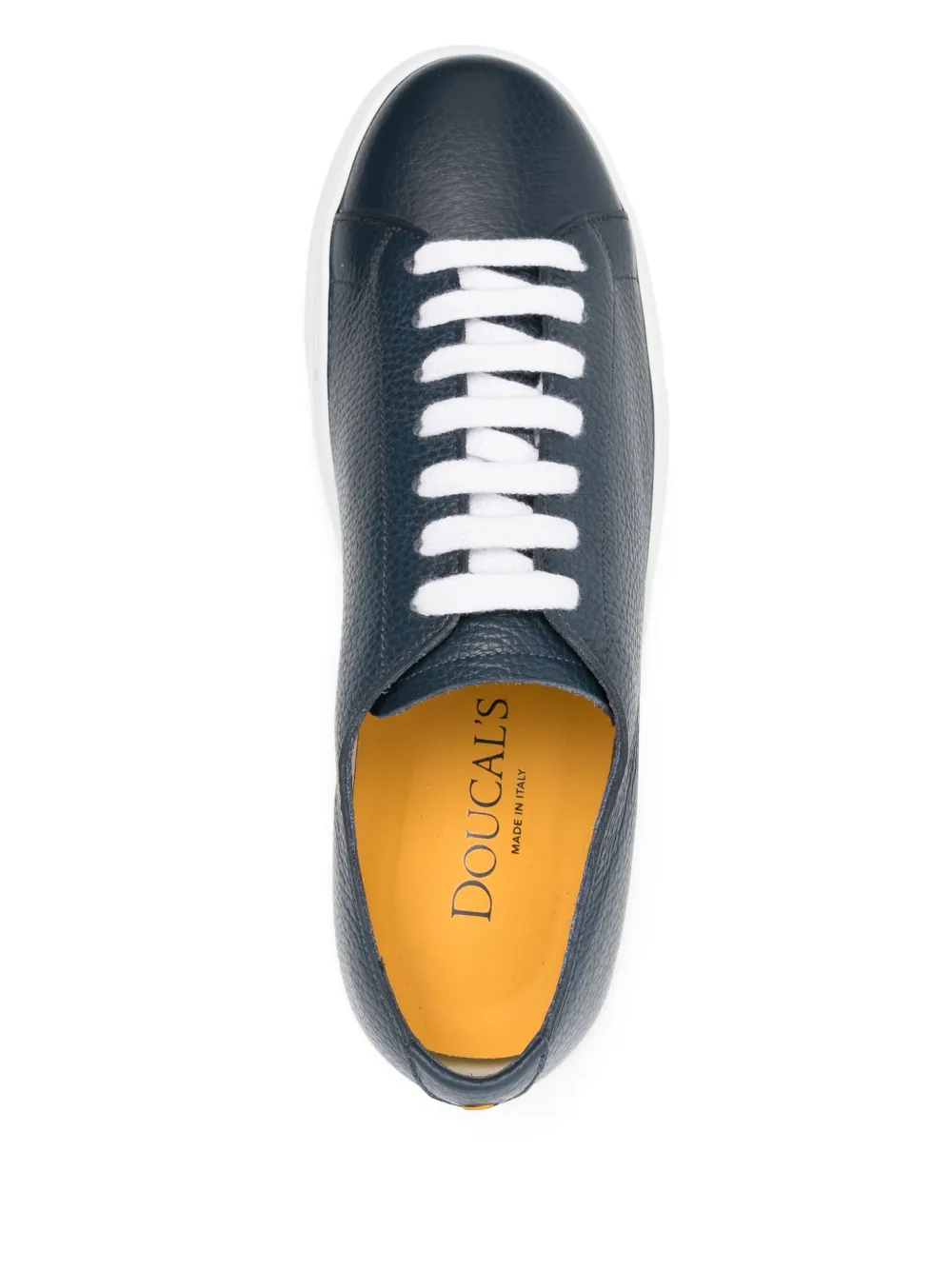 Doucal's leather sneakers Blue