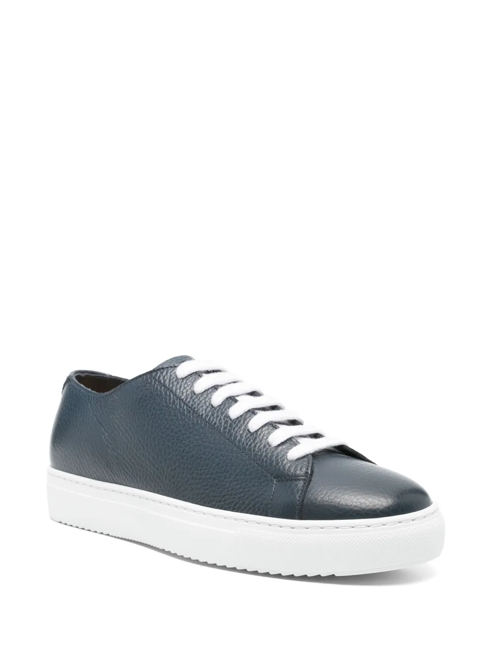 Doucal's leather sneakers Blue