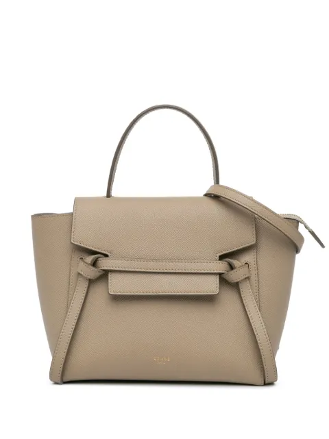 Céline Pre-Owned 2019 Pico Grained Calfskin Belt Bag satchel