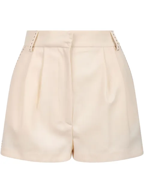Elisabetta Franchi short à design plissé
