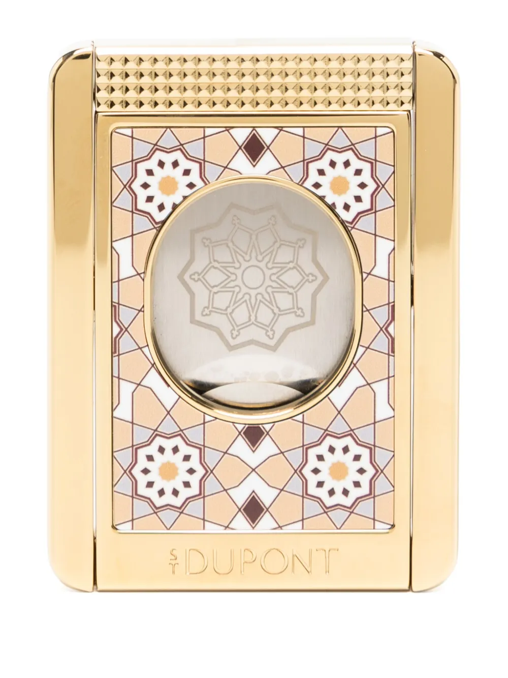 S.T. Dupont patterned cigar cutter | Yellow | Image 1