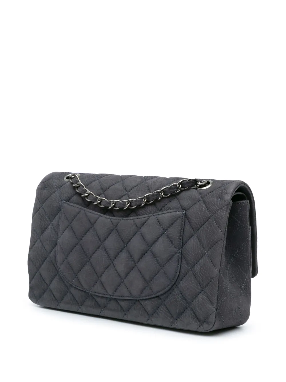 CHANEL Pre-Owned 2012-2013 Medium Classic Nubuck Double Flap shoulder bag | Pre-Owned | Image 2