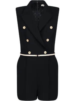オールインワン・サロペット ELISABETTA FRANCHI Woman Jumpsuits Ivory TU049 360 ELISABETTA FRANCHI: Jumpsuits woman - Ivory | Elisabetta