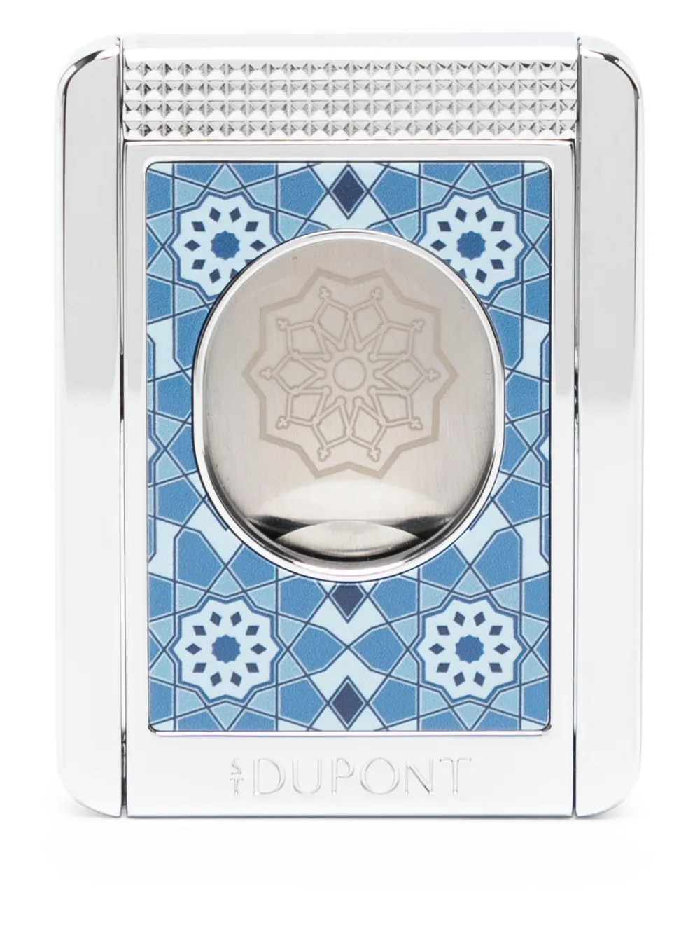 S.T. Dupont patterned cigar cutter | Blue | Image 1