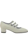 Carel Paris 40mm Kinette pumps - White