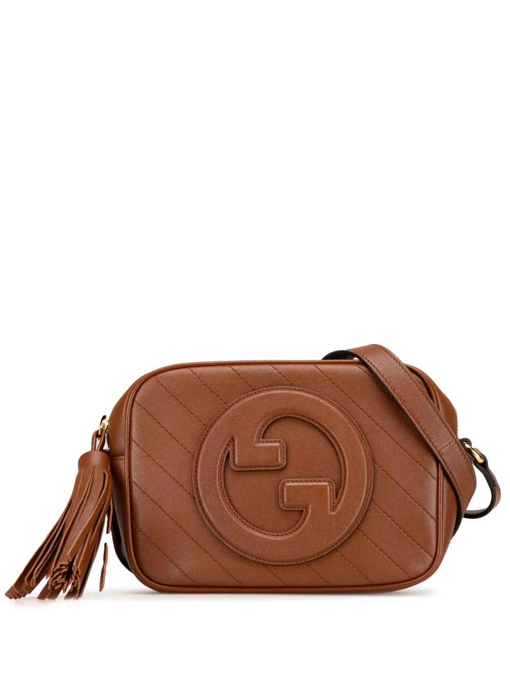 Gucci Pre-Owned 2016-2024 スモール レザー ブロンディ ショルダーバッグ - ブラウン Gucci Pre-Owned 2016-2024 スモール レザー ブロンディ ショルダーバッグ - ブラウン