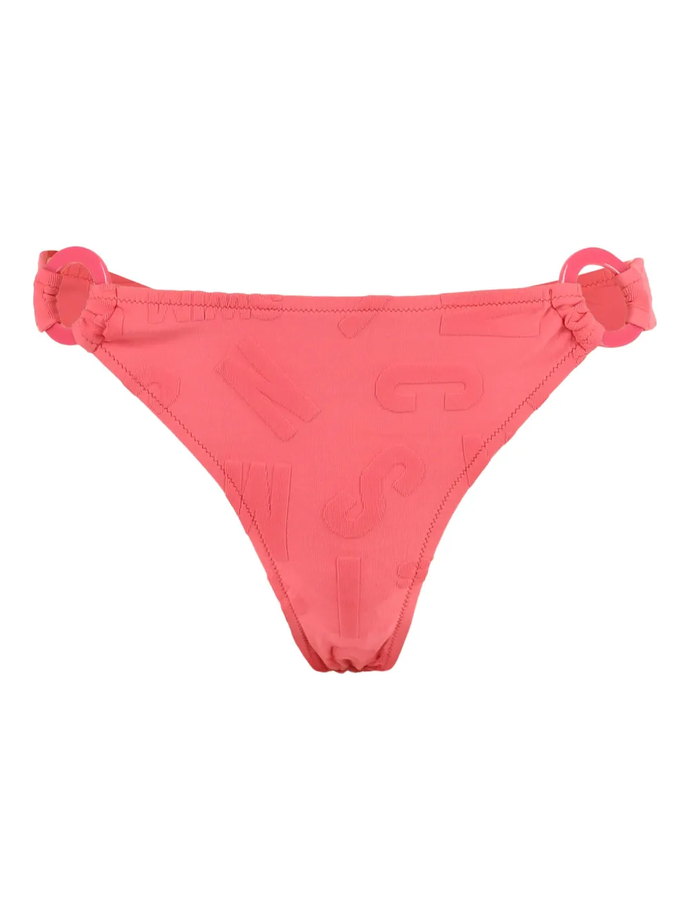 Moschino logo-embossed ring-detail bikini bottom | Bikinis | Image 2