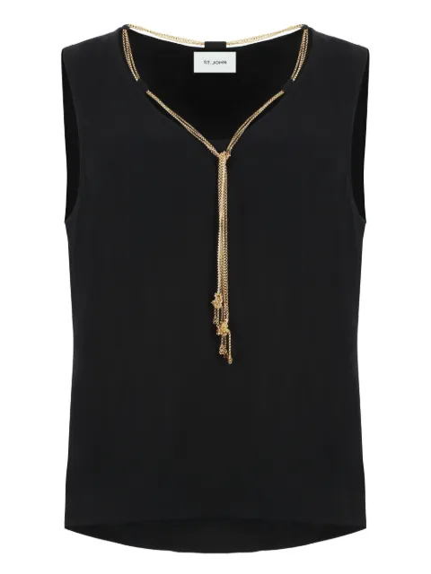 St. John chain-detail tank top