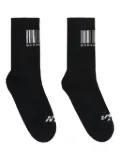VETEMENTS logo socks - Black
