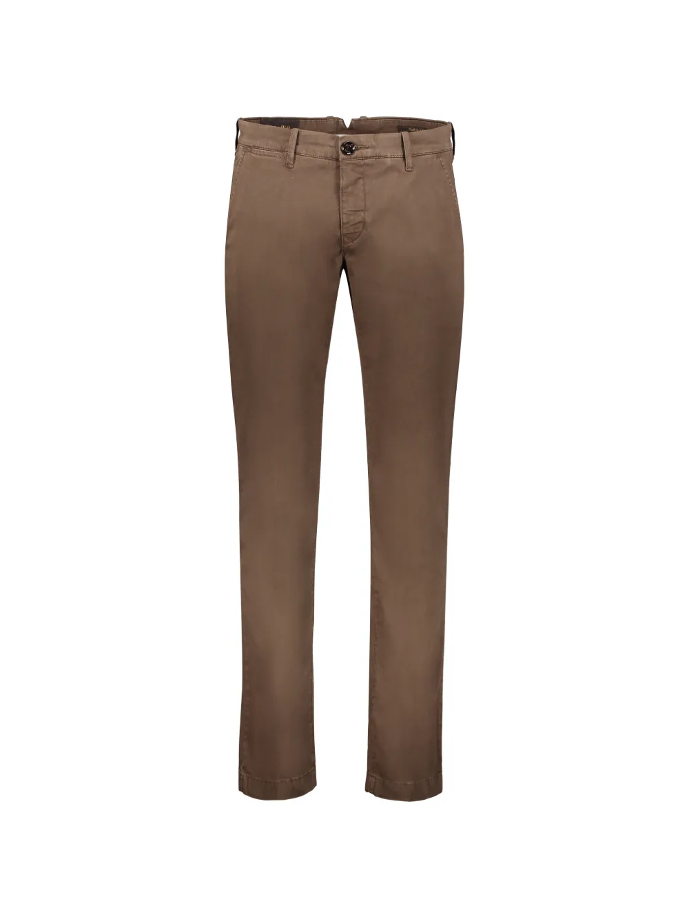 Moorer Katoenen chino Bruin