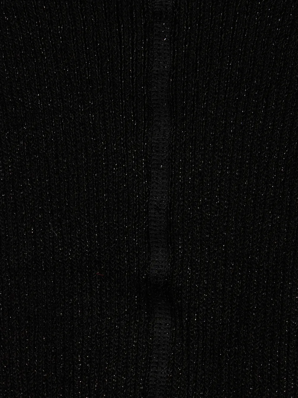 Valentino Garavani Geribbelde panty Zwart