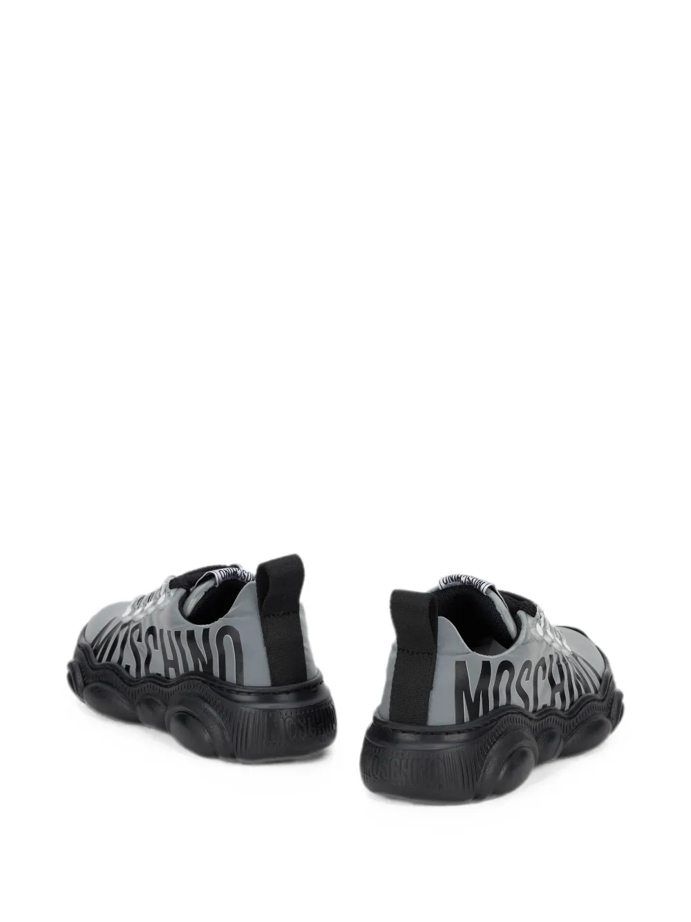 Moschino Sneakers met logoprint Grijs