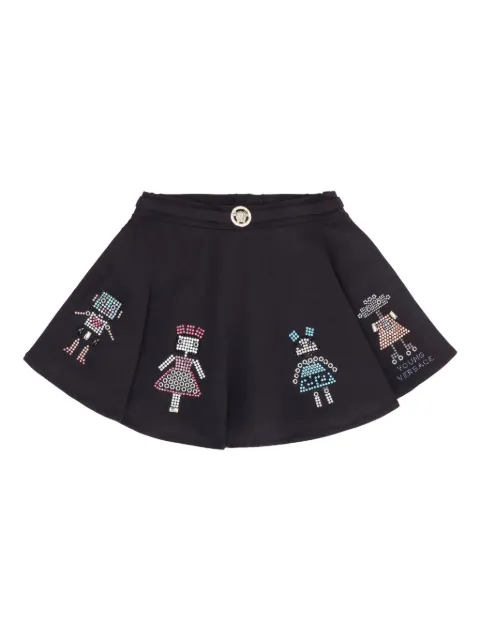 Versace Kids sequin-embellished mini skirt