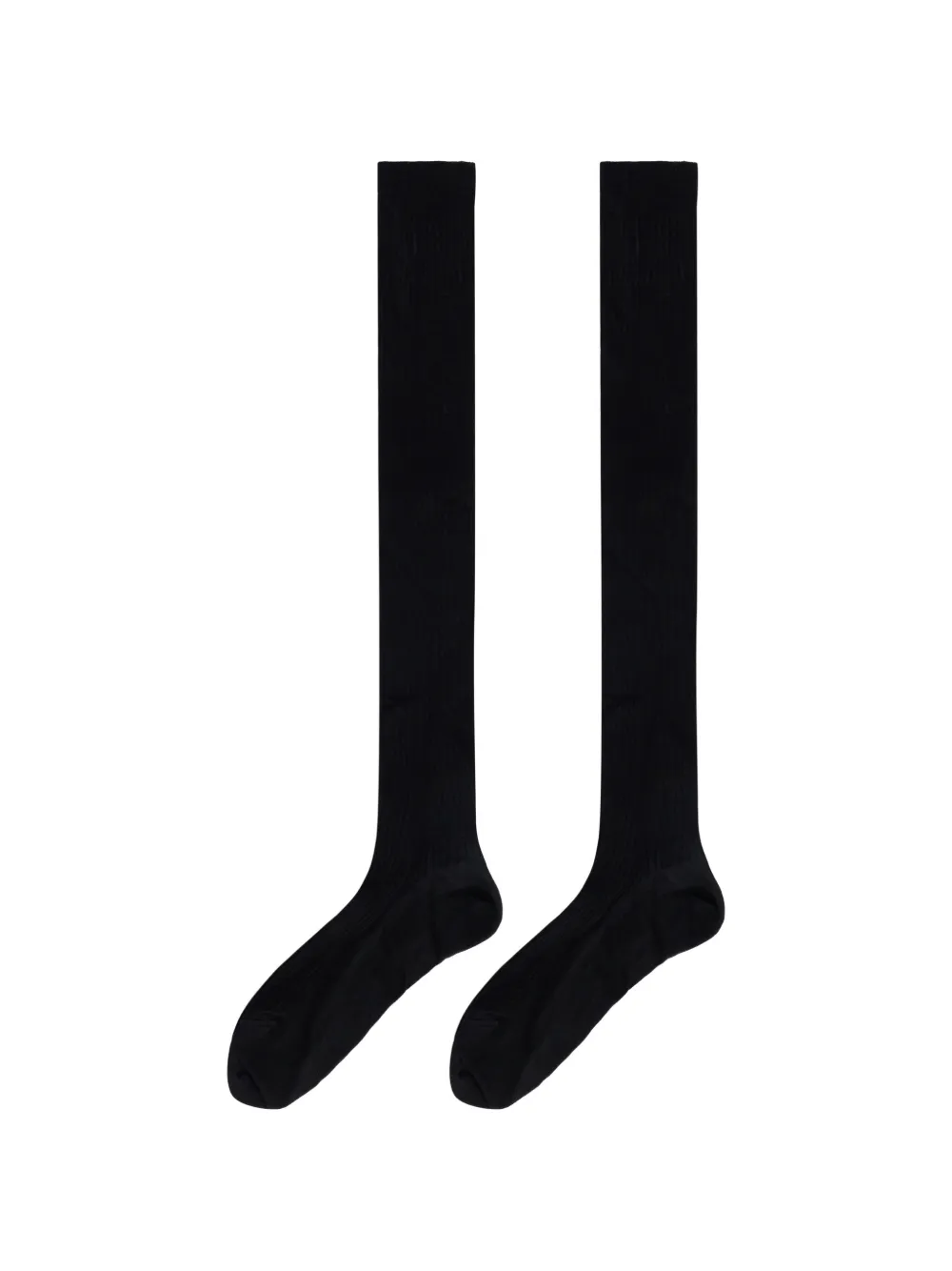  Valentino Garavani Ribbed Socks - Black 
