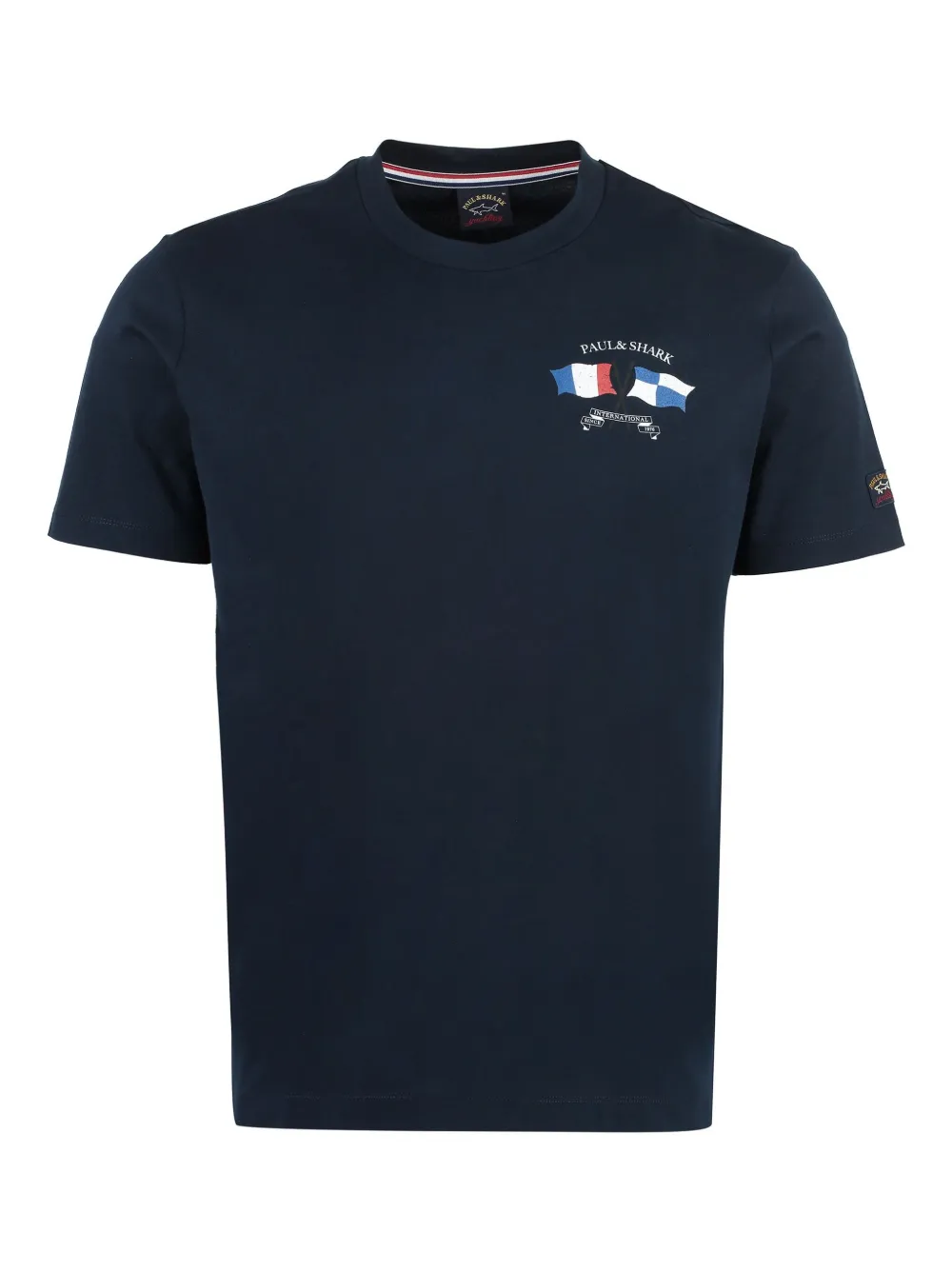 Paul & Shark Katoenen T-shirt Blauw