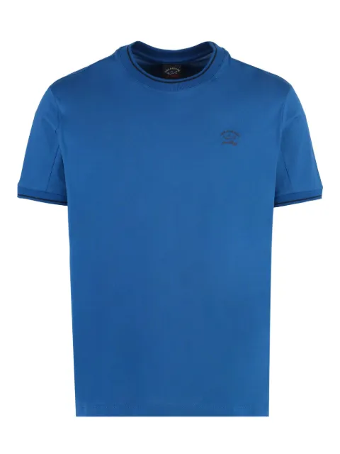 Paul & Shark logo-embroidered T-shirt