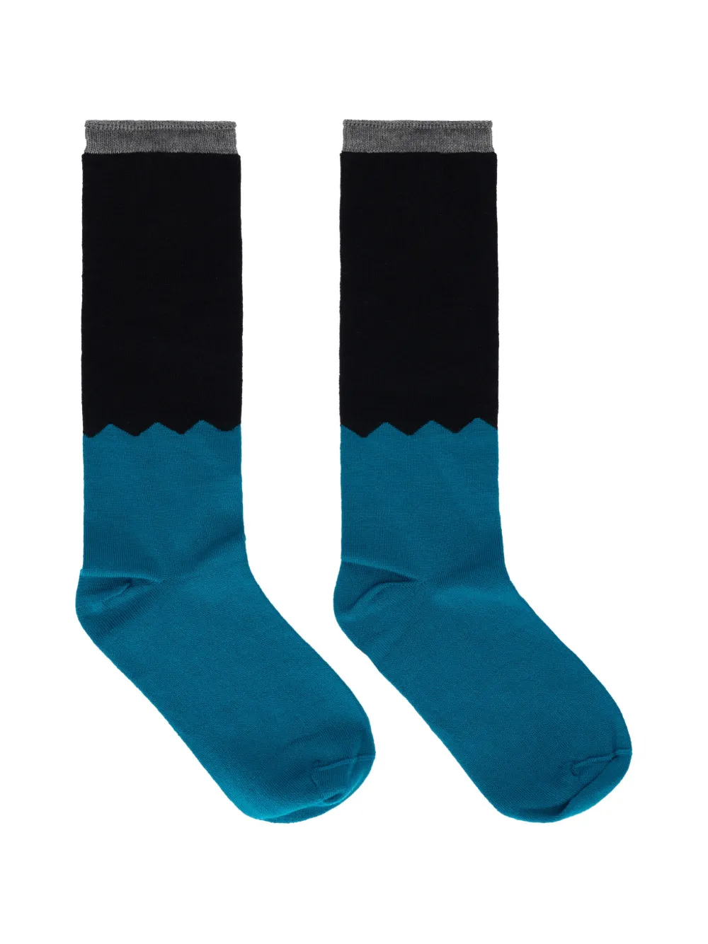  Valentino Garavani Two-tone Socks - Blue 
