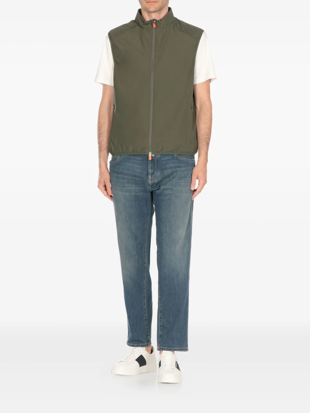 Save The Duck Lichtgewicht gilet Groen