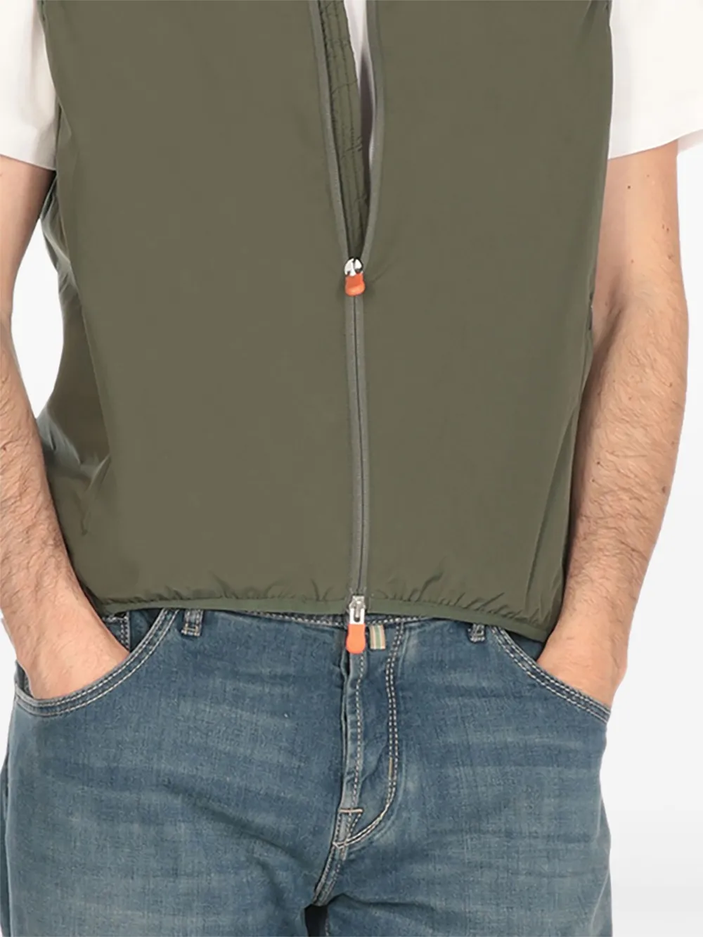 Save The Duck Lichtgewicht gilet Groen