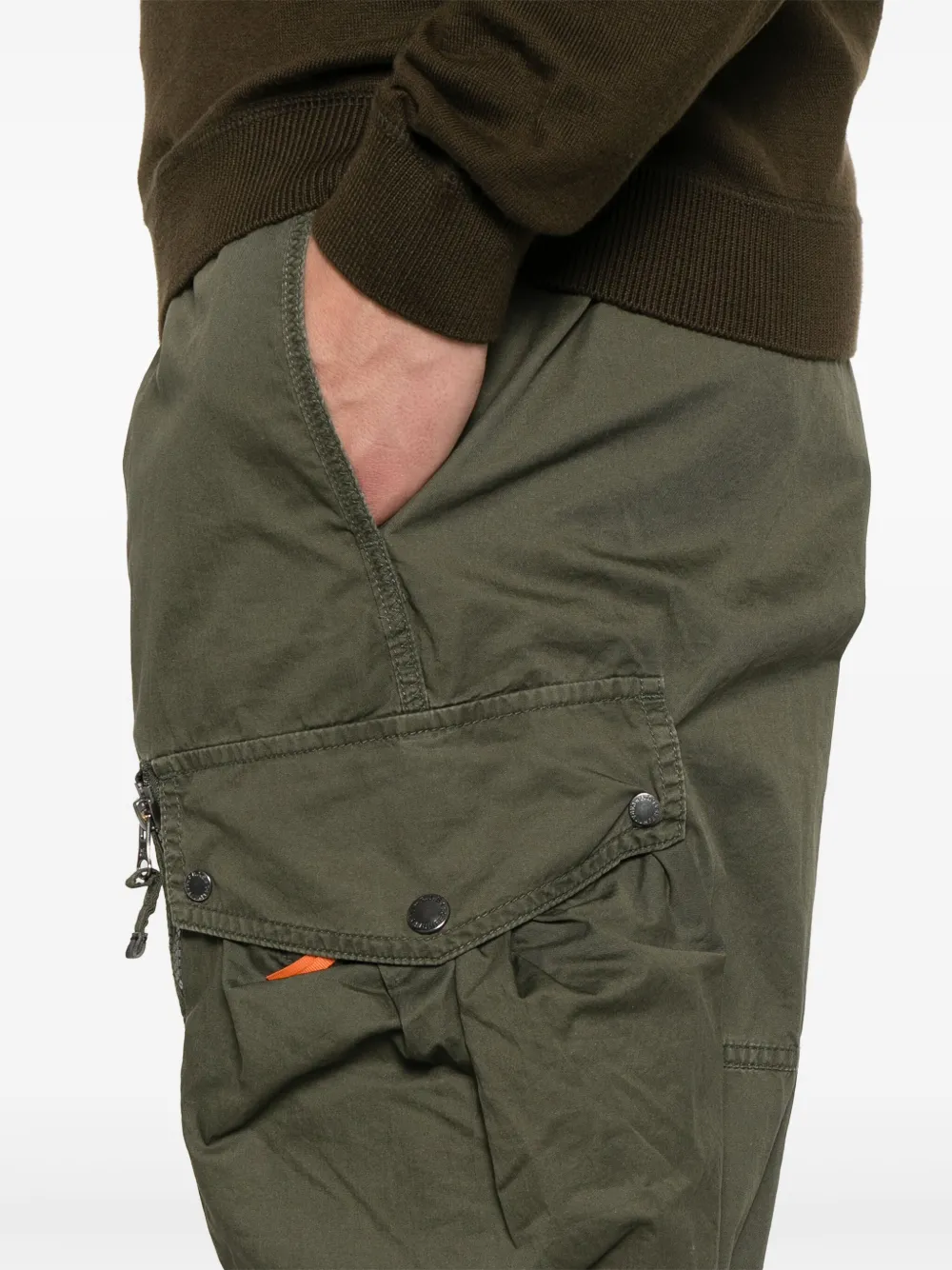 Parajumpers Katoenen broek Groen