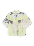 Forte Forte printed shirt - Green