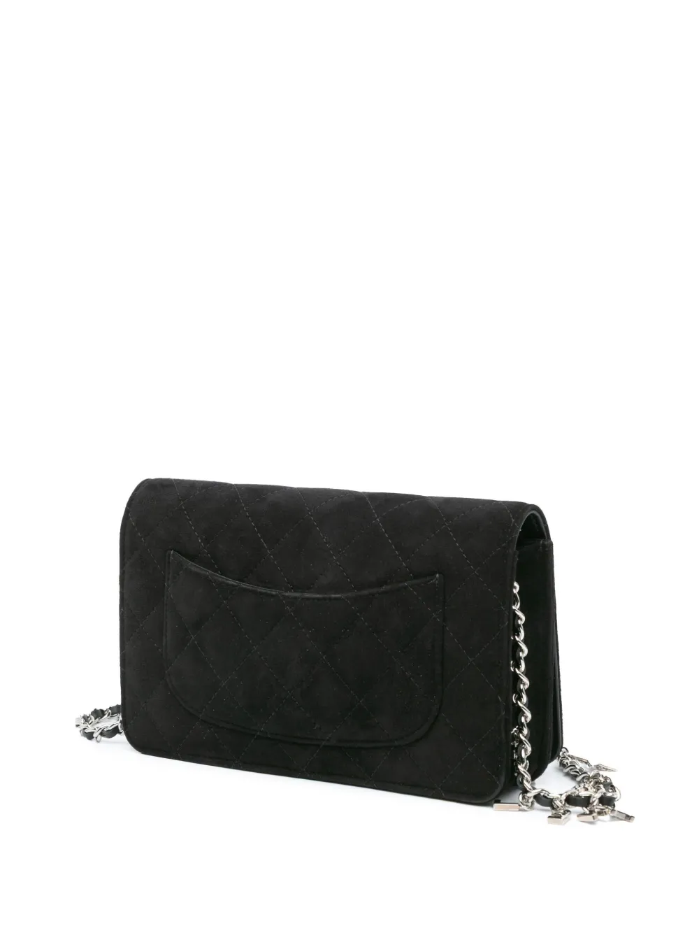 CHANEL Pre-Owned 2019 Suede Cocostellar Wallet on Chain crossbody bag | Pre-Owned | Image 2
