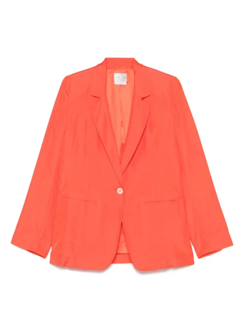 Forte Forte blazer en soie - Orange - Forte Forte - Modalova