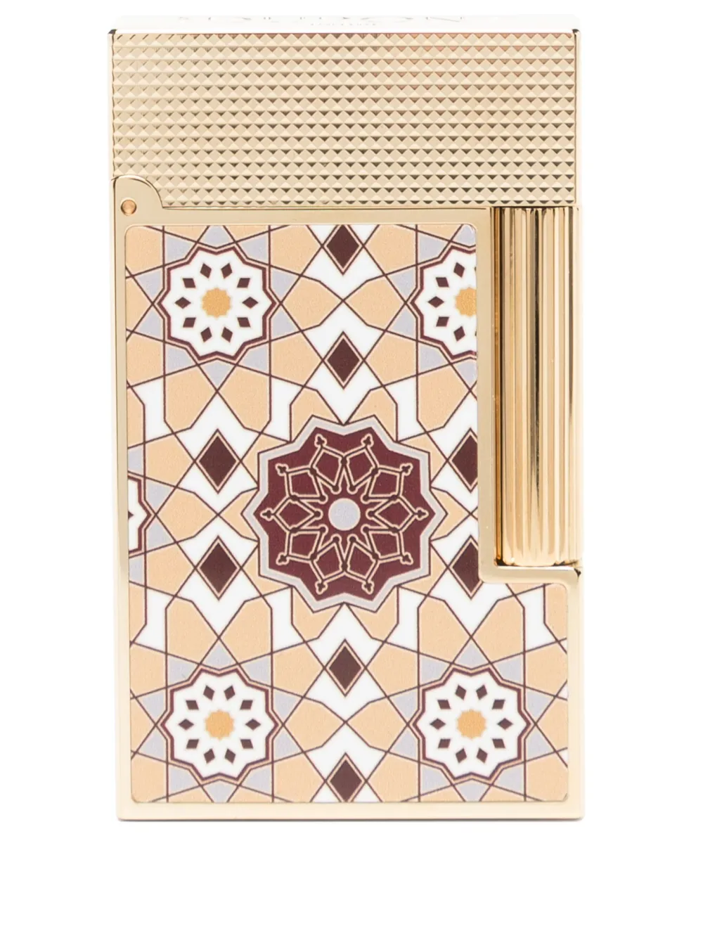 S.T. Dupont briquet à motifs | jaune | Image 1