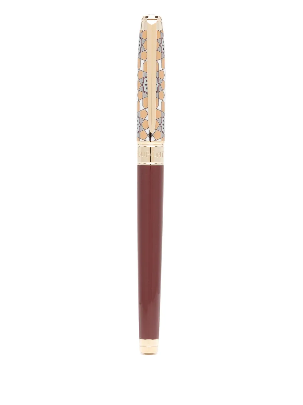 S.T. Dupont patterned rollerball pen | Yellow | Image 1