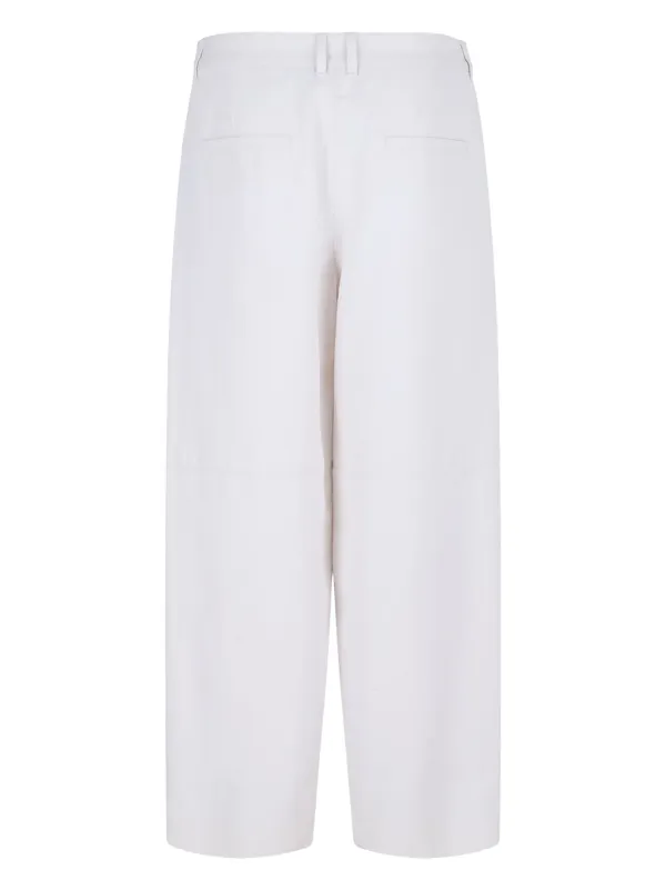 【送料&関税込】'S Max Mara Jack Trousers S Max Mara Jack 7/8 パンツ | ホワイト | FARFETCH JP