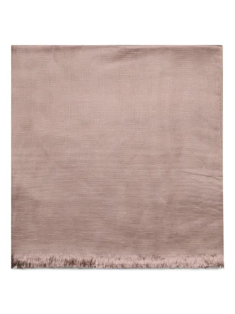 'S Max Mara frayed-edge scarf