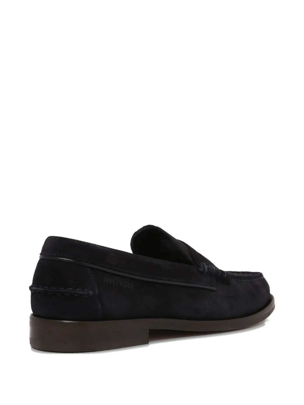 Tommy Hilfiger Debossed Suede Loafers