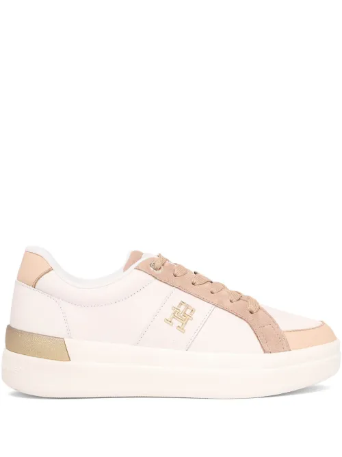 Baskets à logo brodé - Tommy Hilfiger - Modalova