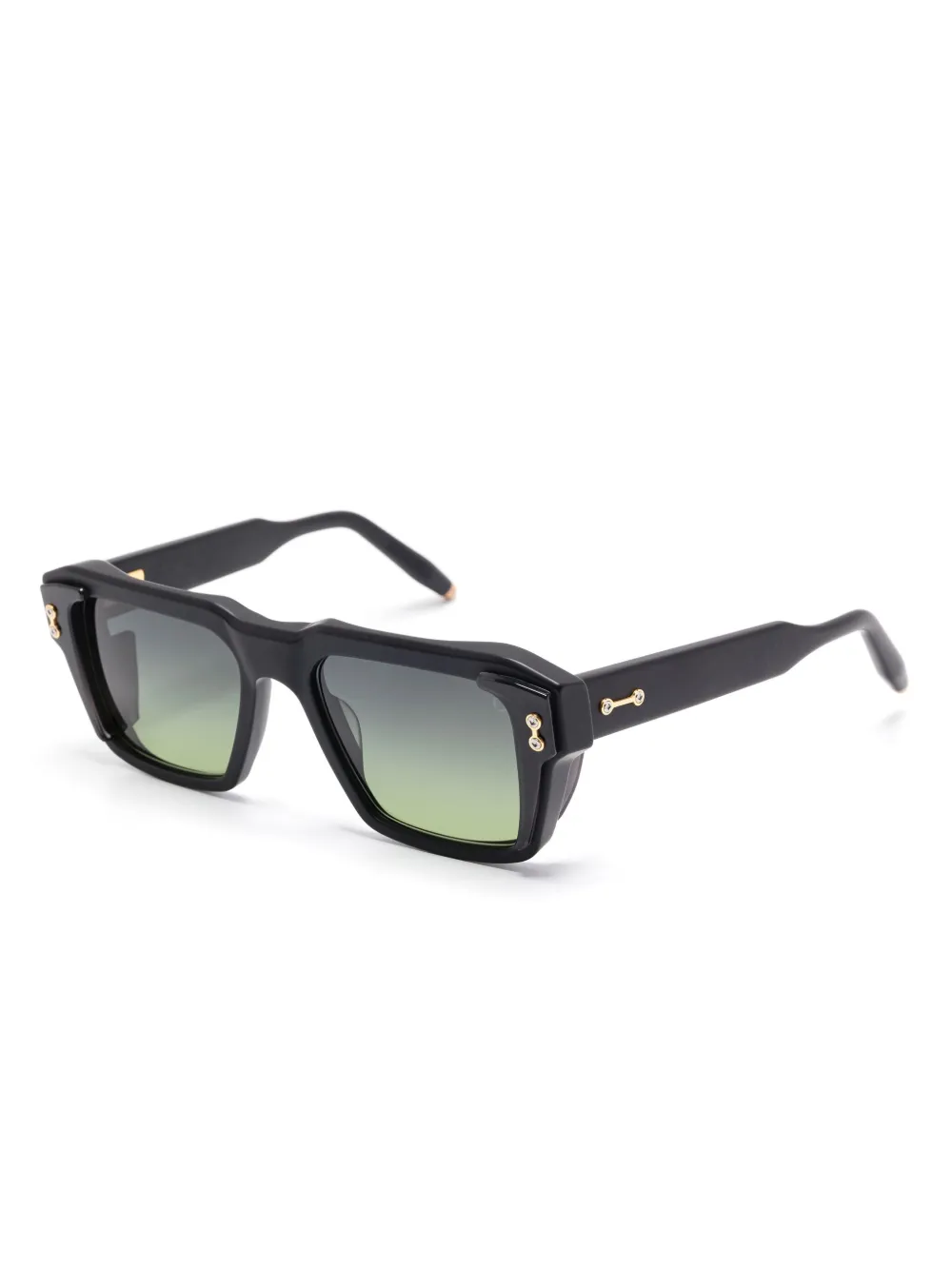 Akoni square-frame sunglasses - Zwart