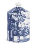 Fornasetti Se Poi Giardino Settecentesco ""Giardino Segreto"" candle (310g) - Blue