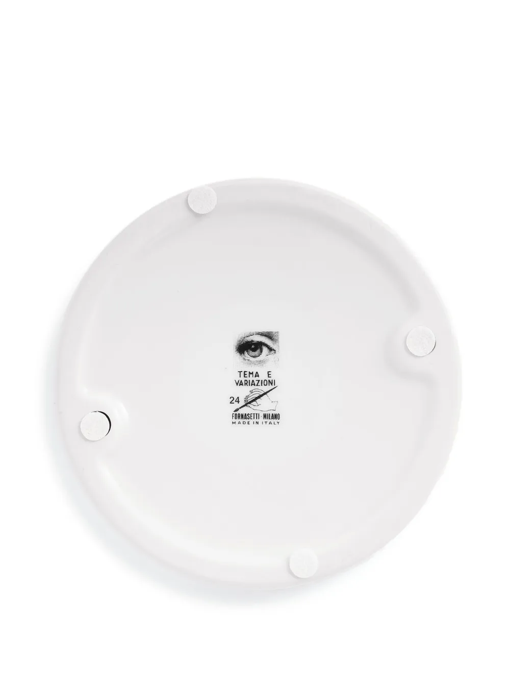 Fornasetti Tema E Variazioni N.24 Ashtray (13cm) In White