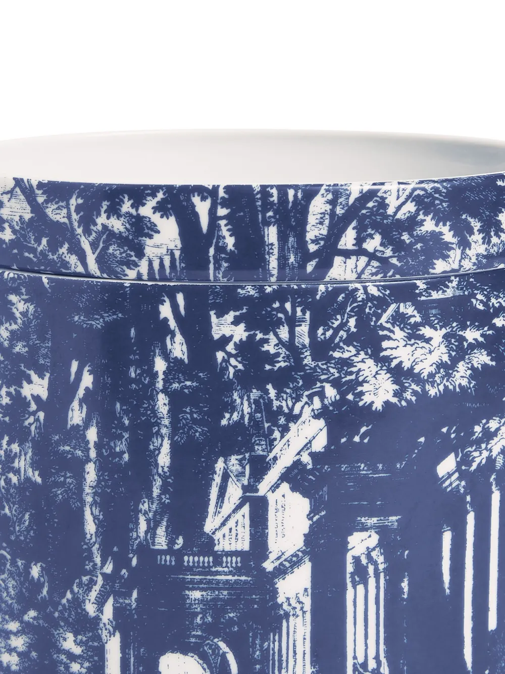 Fornasetti Nel Mentre Giardino Settecentesco "giardino Segreto" Candle (1020g) In Blue