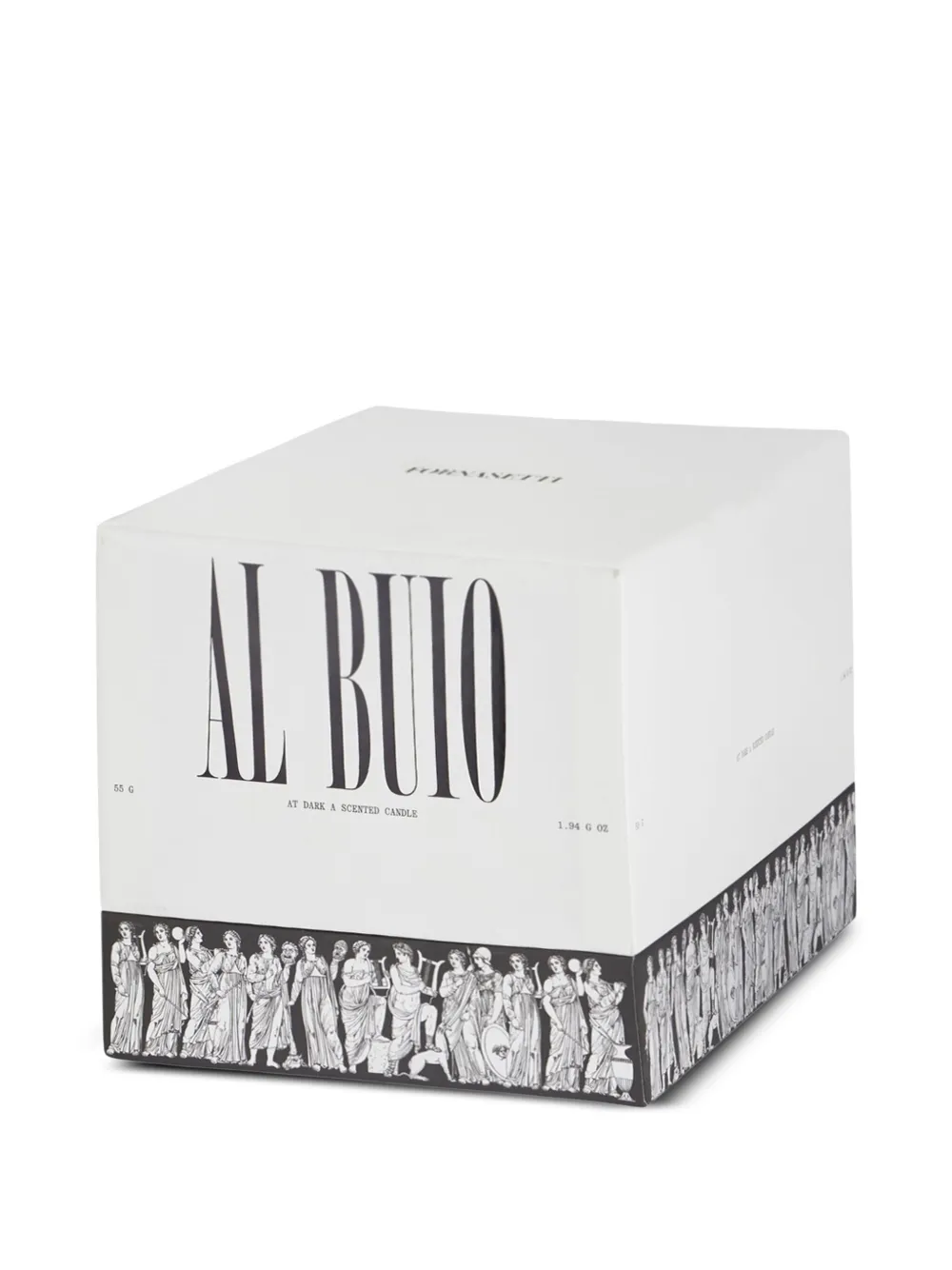 Fornasetti Bugia Della Notte Foot Candle In White