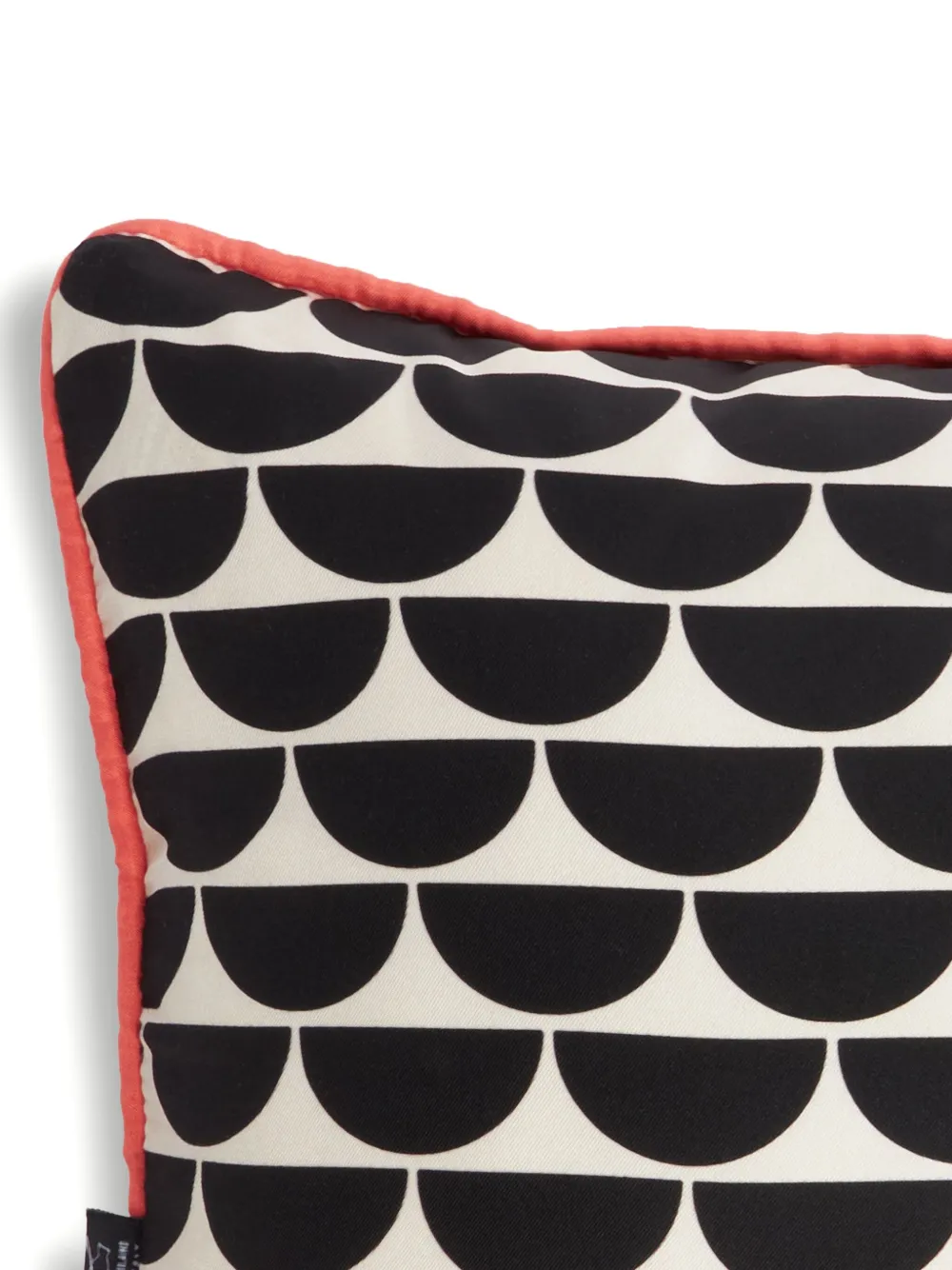 Fornasetti Pesci Cushion (50cm X 25cm) In White