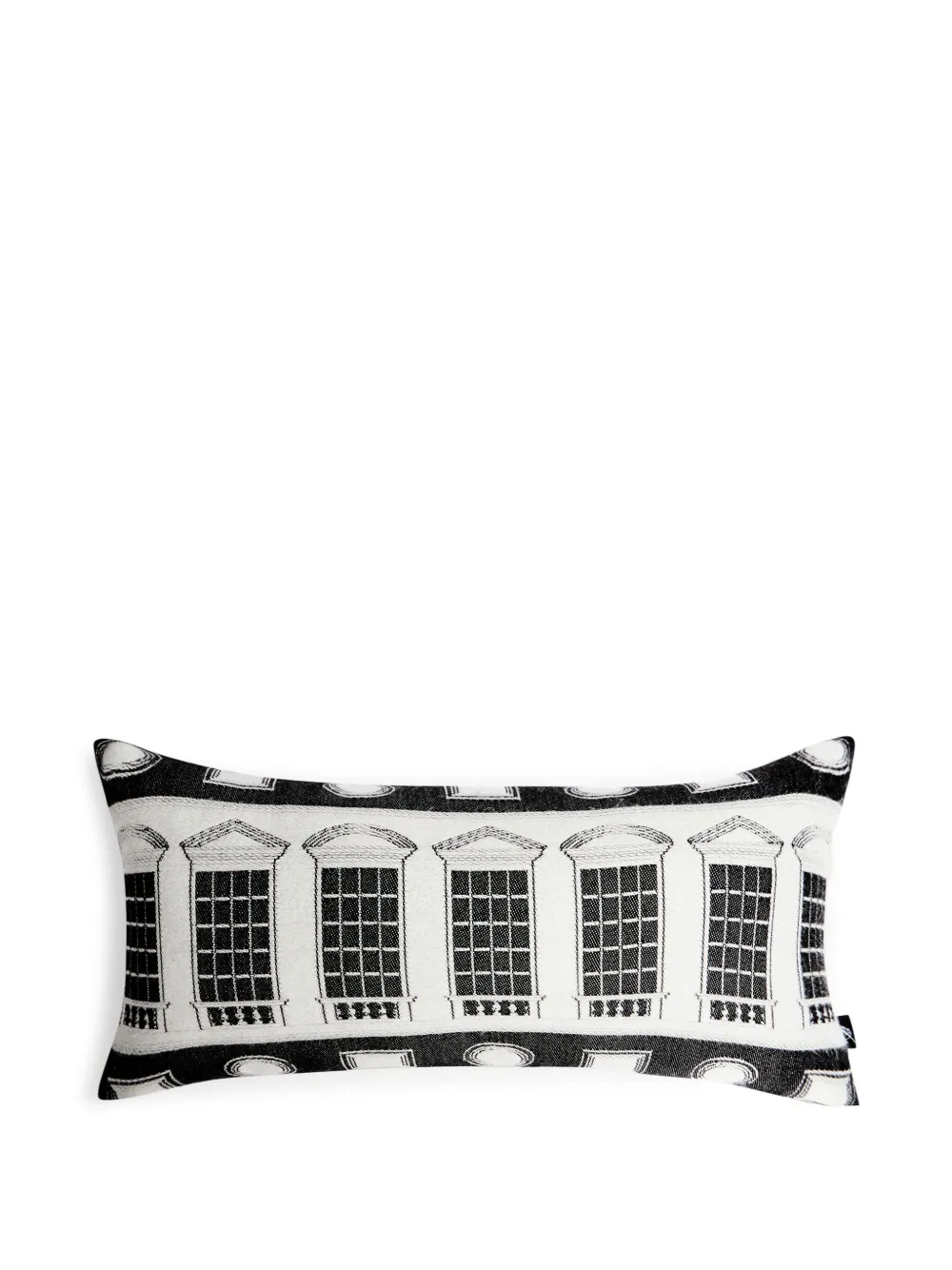 Fornasetti Cuscino Architettura (60cm x 30cm) - Nero