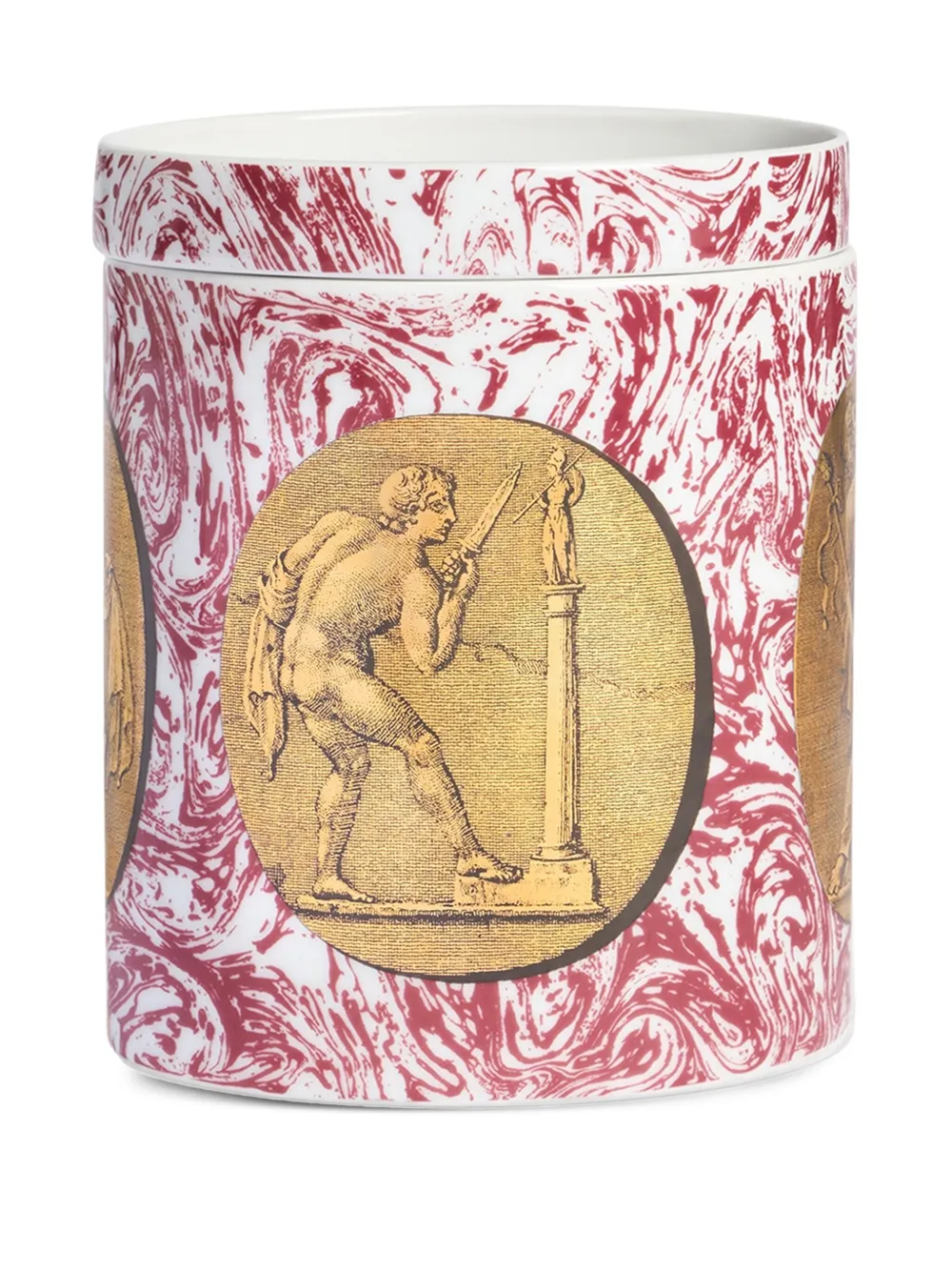 Fornasetti Nel Mentre kaars (1020 g) - Wit
