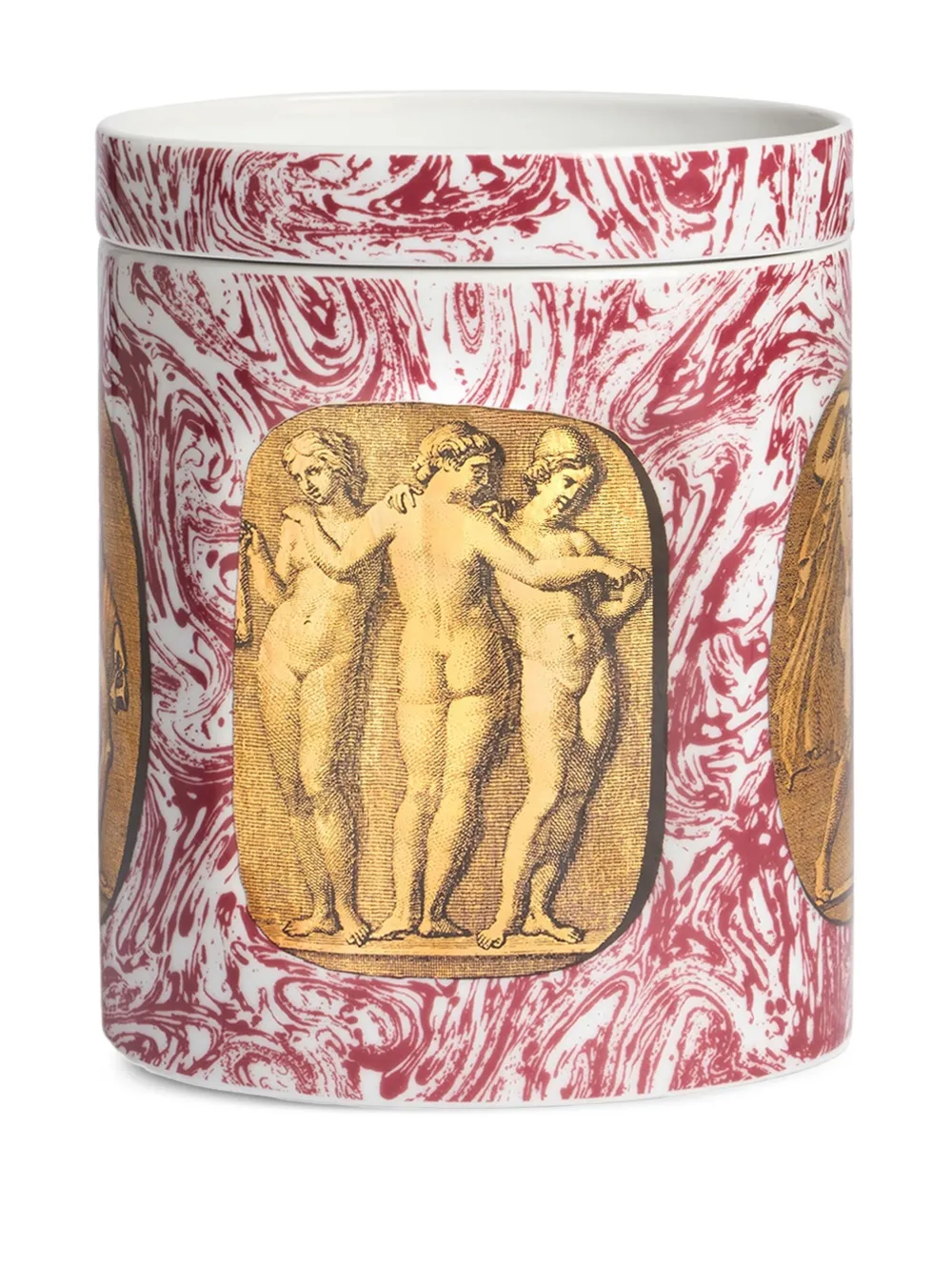Fornasetti Nel Mentre Reperti Decor "Immaginazione" candle (1020g) | White | Image 1